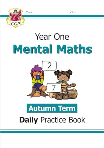 KS1 Mental Maths Year 1 Daily Practice Book: Autumn Term (CGP Year 1 Daily Workbooks)
